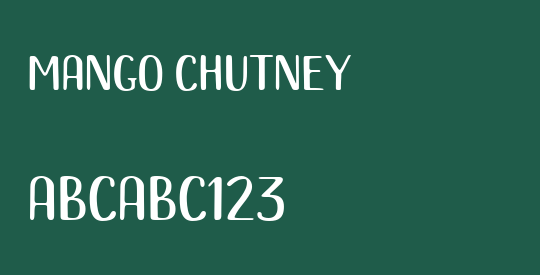 Mango Chutney