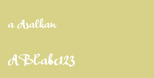 a Asalkan