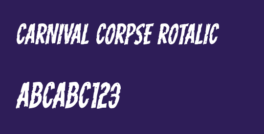 Carnival Corpse Rotalic
