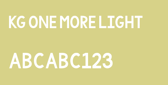KG One More Light