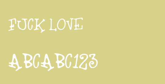 Fuck Love