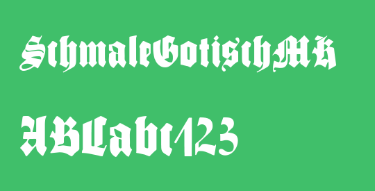 SchmaleGotischMK
