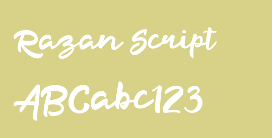 Razan Script