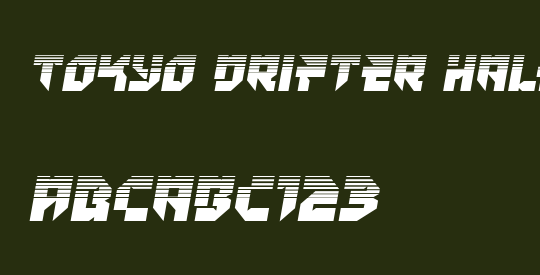 Tokyo Drifter Halftone