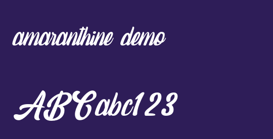 amaranthine demo