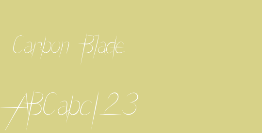 Carbon Blade