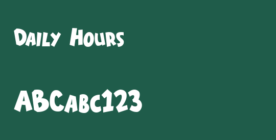 Daily Hours