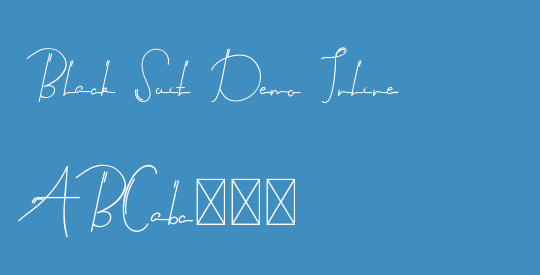 Black Suit Demo Inline