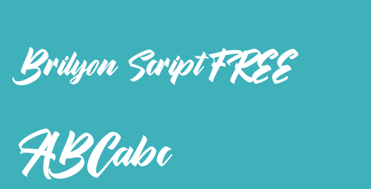 Brilyon Script FREE