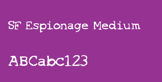 SF Espionage Medium