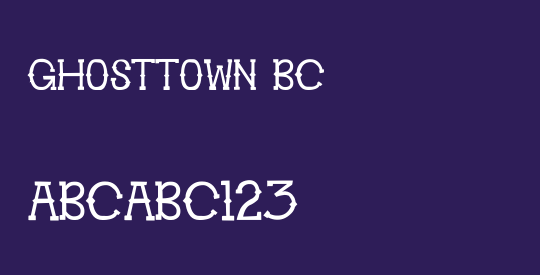 Ghosttown BC