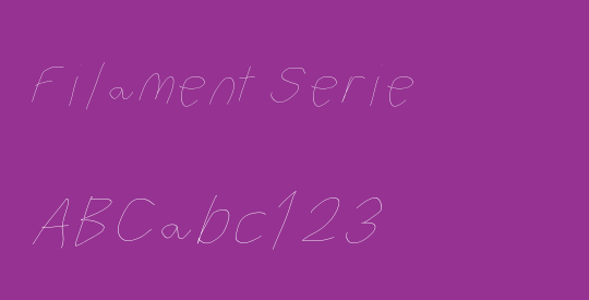 Filament Serie
