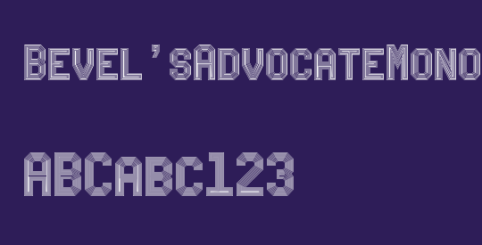 Bevel'sAdvocateMono