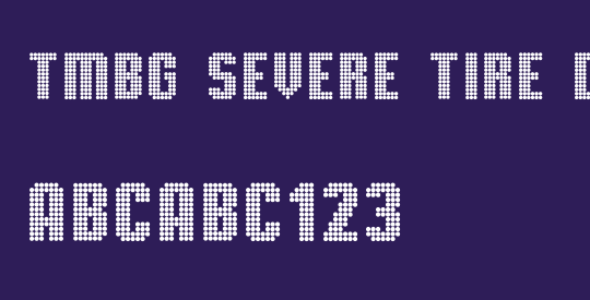 TMBG Severe Tire Damage