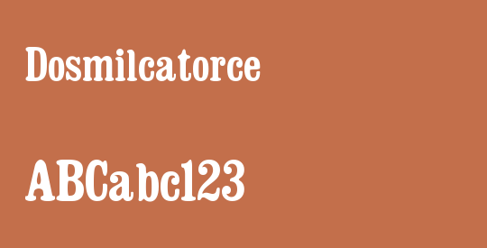 Dosmilcatorce