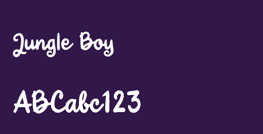 Jungle Boy