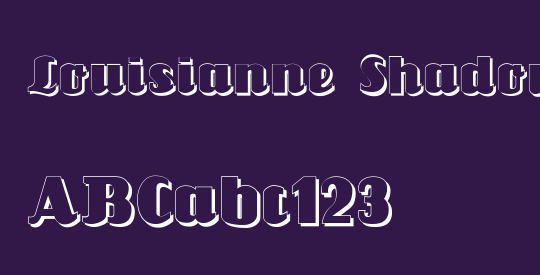 Louisianne Shadow