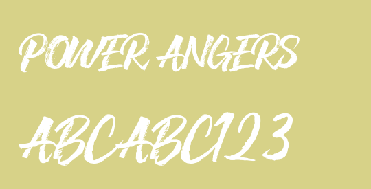 POWER ANGERS
