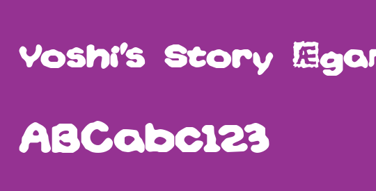 Yoshi's Story (game text) (BRK)