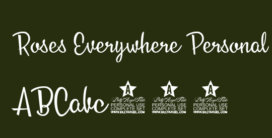 Roses Everywhere Personal Use