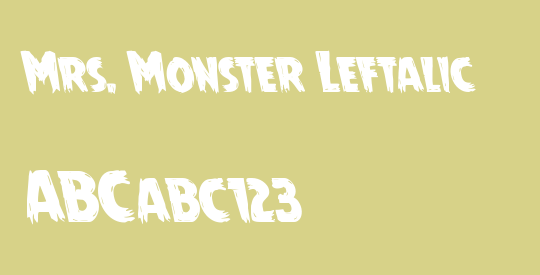 Mrs. Monster Leftalic