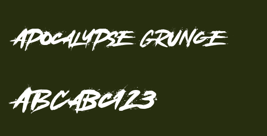Apocalypse Grunge