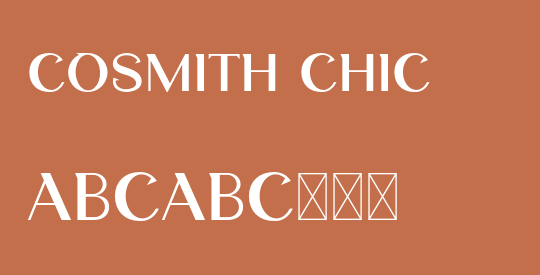 Cosmith Chic