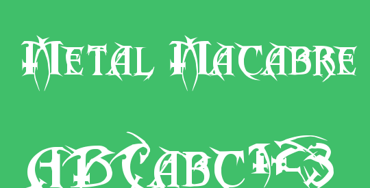 Metal Macabre