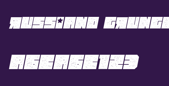 Russiano Grunged