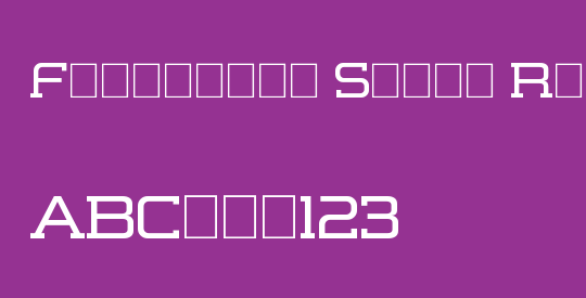 Formation Serif Regular