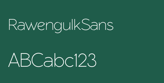 RawengulkSans