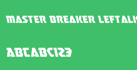 Master Breaker Leftalic