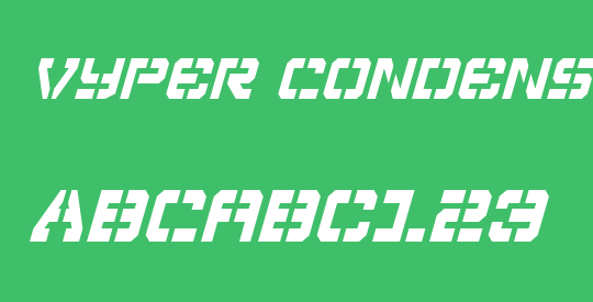 Vyper Condensed Italic