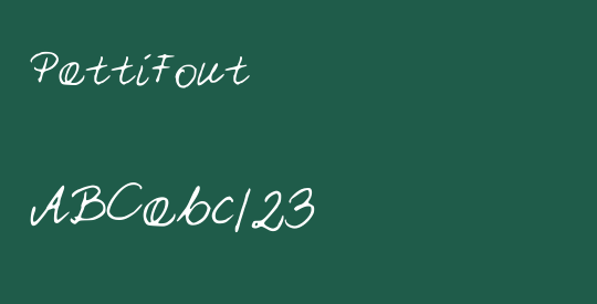 PattiFont