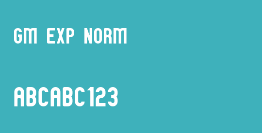 GM Exp Norm