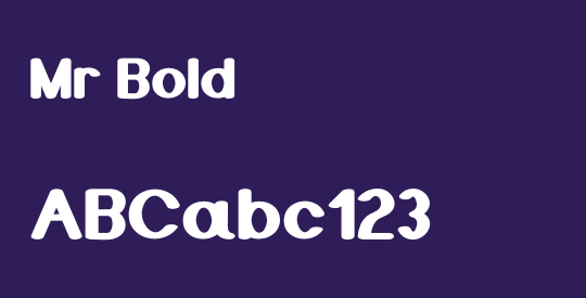 Mr Bold