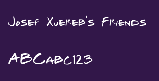 Josef Xuereb's Friends