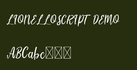 LIONELLOSCRIPT DEMO