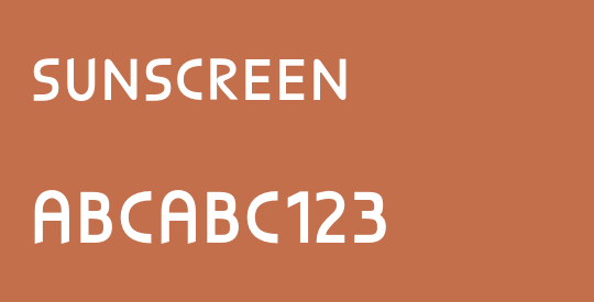 Sunscreen