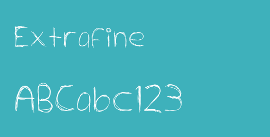 Extrafine