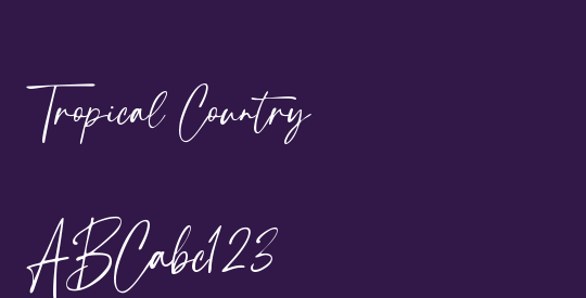 Tropical Country