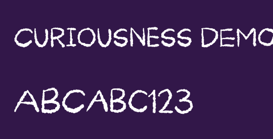 Curiousness DEMO