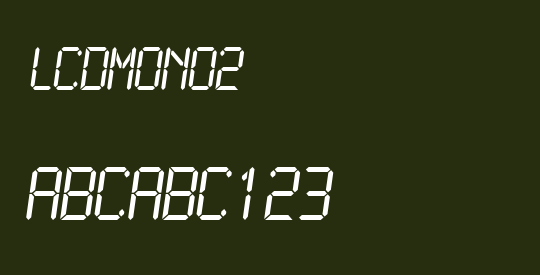 LCDMono2