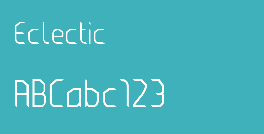 Eclectic