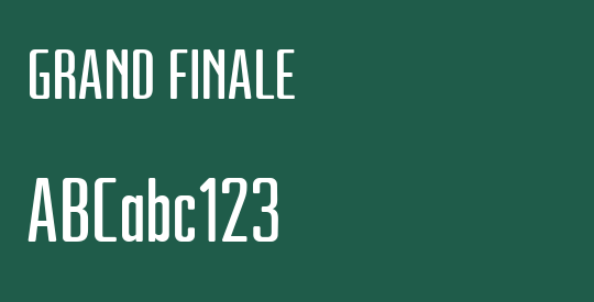 GRAND FINALE