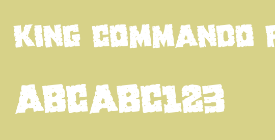 King Commando Rotate