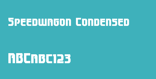 Speedwagon Condensed