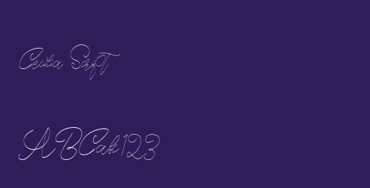 Cecilia Script
