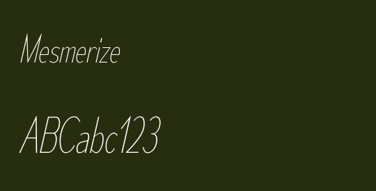 Mesmerize