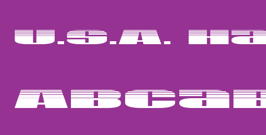 U.S.A. Halftone